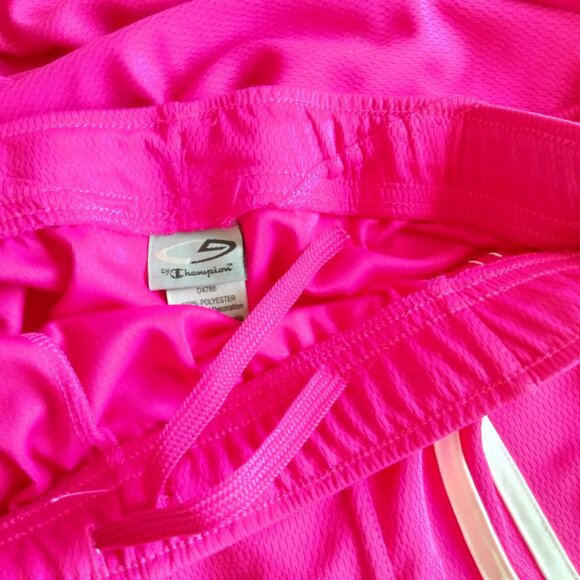 C9 by Champion Bright Pink UNISEX MEDIUM Long Athletic Shorts NWOT - Picture 7 of 7